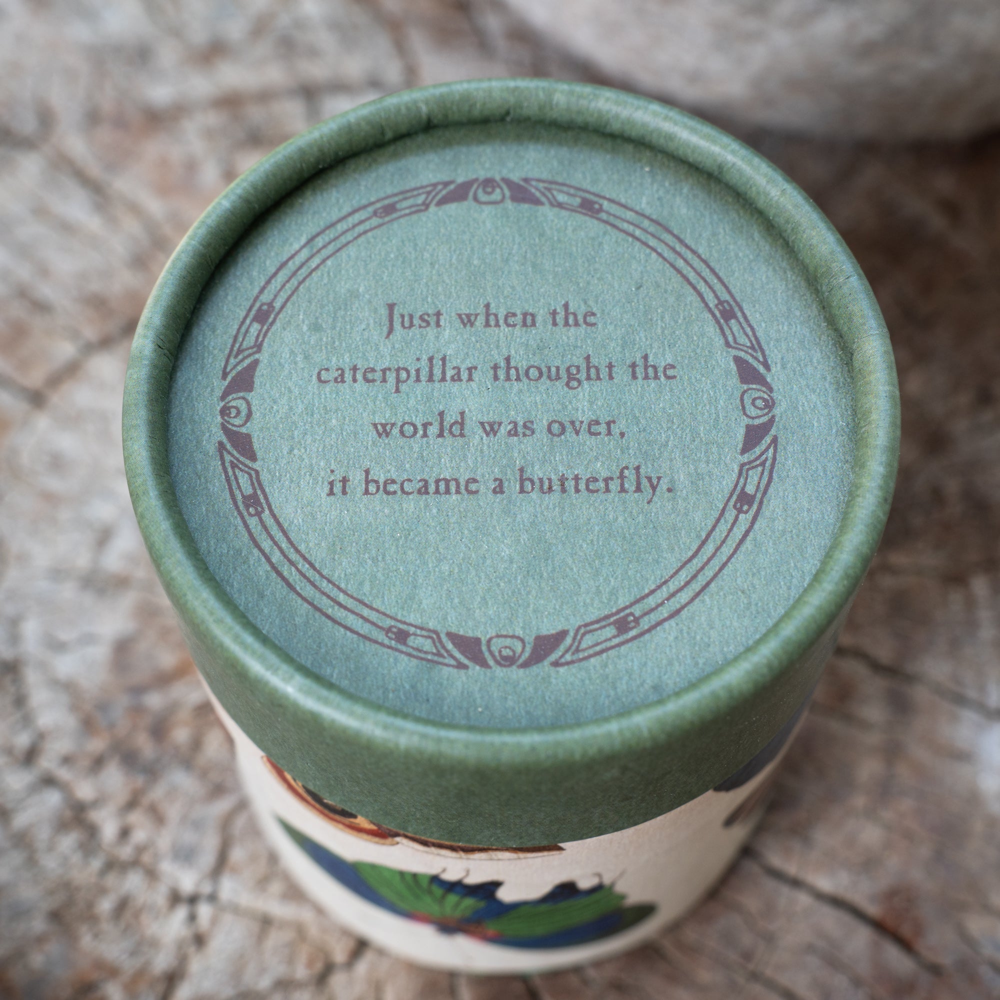 Flora & Fauna Butterfly Candle