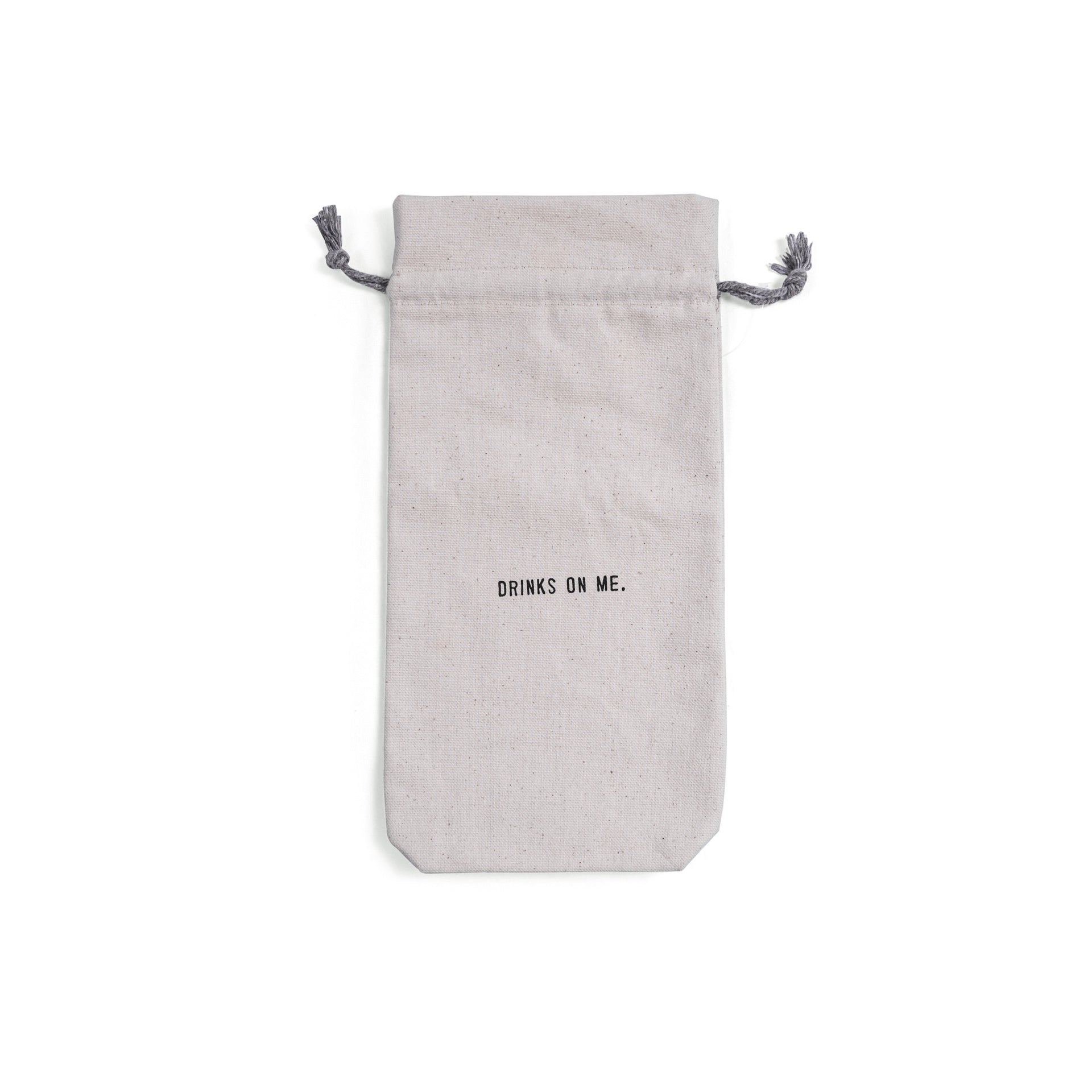 ***Drinks On Me Wine Bag