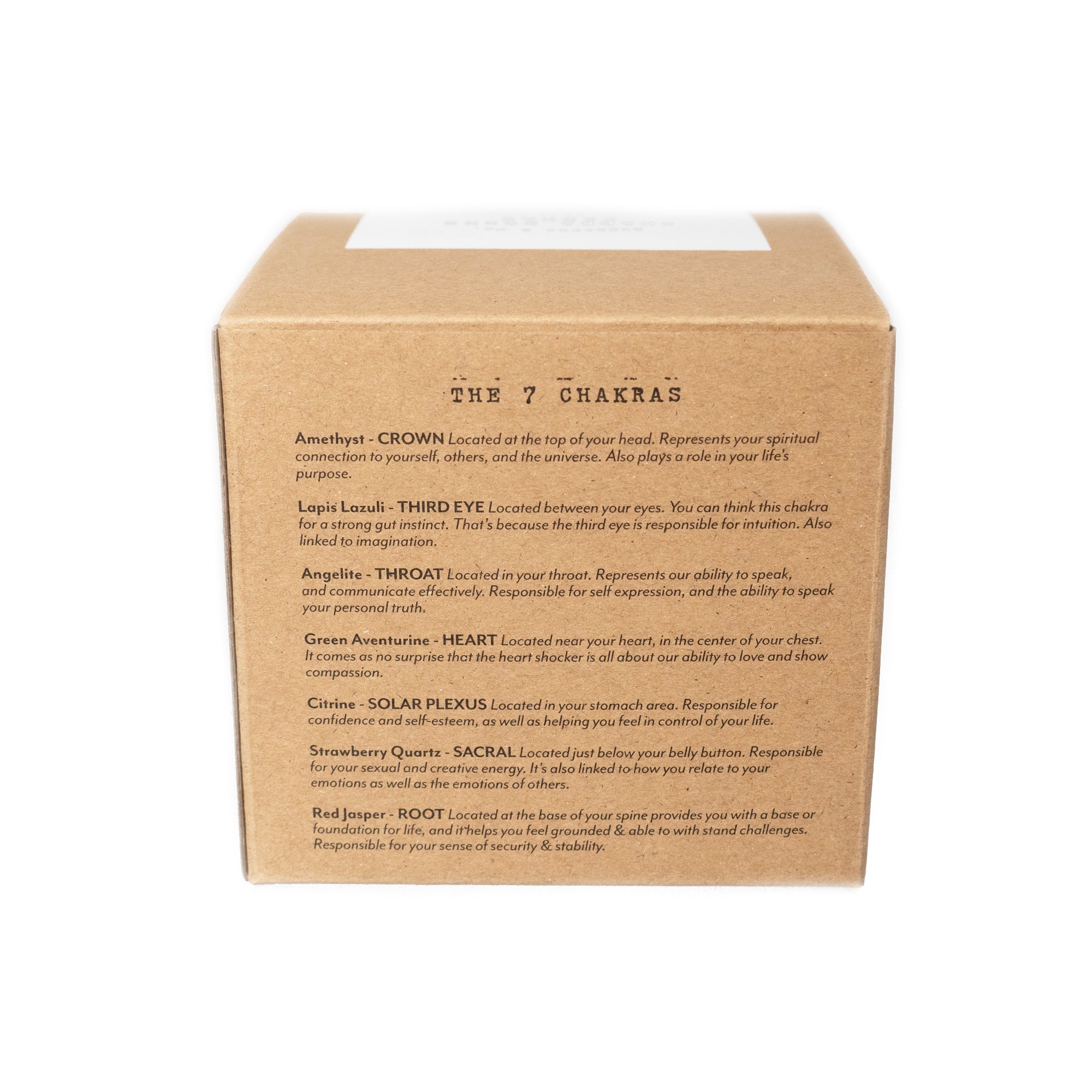 Chakra Crystal Candle 11oz