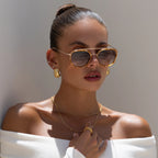 Weston Acetate Round Unisex Sunglasses