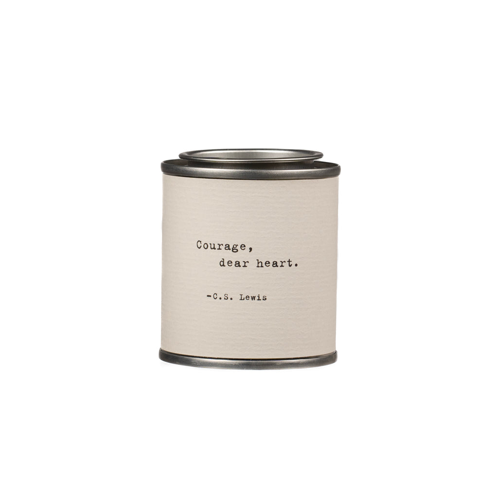 Courage Dear Heart Shine Candle