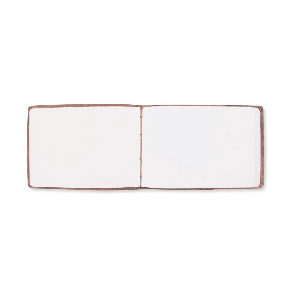Bucket List Mini Signature Leather Journal - Maple