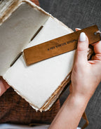 A New Chapter Begins - Leather Bookmark