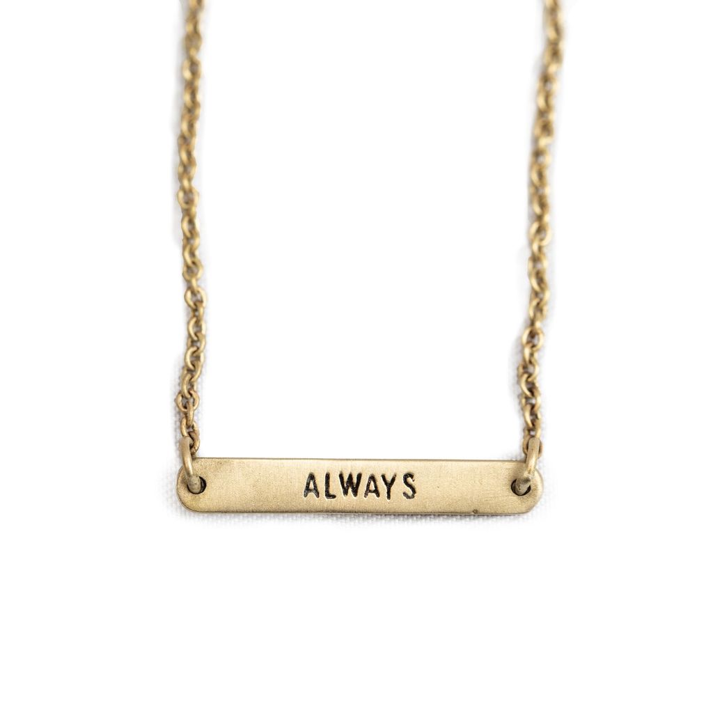 ***All My Heart (X Forever) Brass Reversible Bracelet