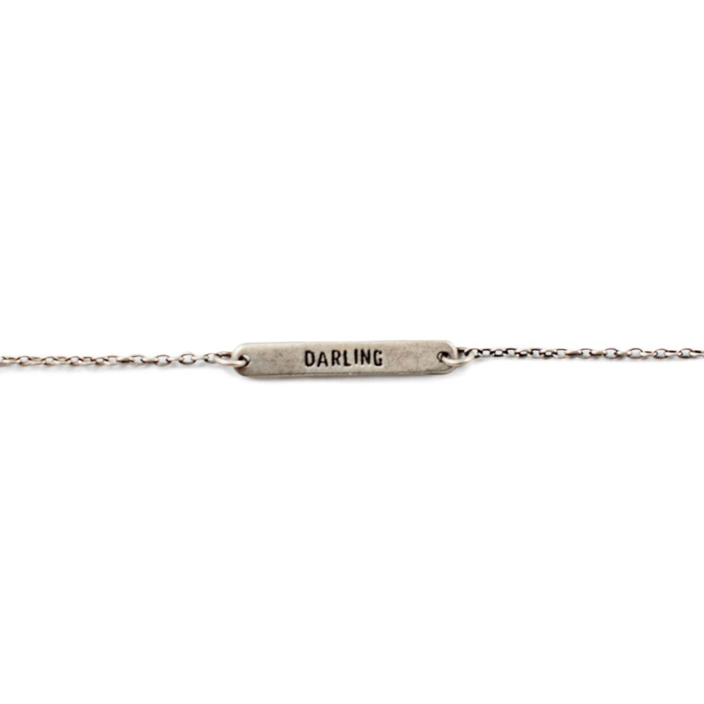 ***Go Be Happy (Darling) Reversible Bracelet