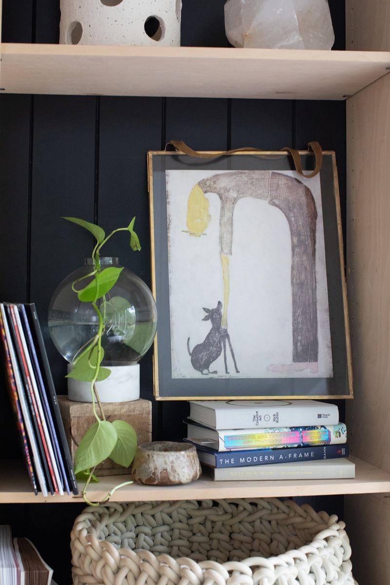 Vertical Brass Hanging Frame - 14.25"  x 19"
