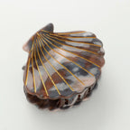 Calacatta Seashell Claw Clip, Small