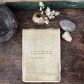 Dead Poets Society Leather Journal - Honey