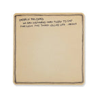 Dearly Beloved Square Notepad