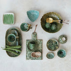 Stoneware Platter - Green