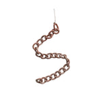 Handmade Terra-cotta Chain, Distressed Finish