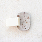 Marble Soap Dish, Buff Color