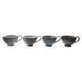 14 oz. Stoneware Footed Mug, 4 Colors