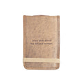 Don't Quit Mini Leather Journal - Maple