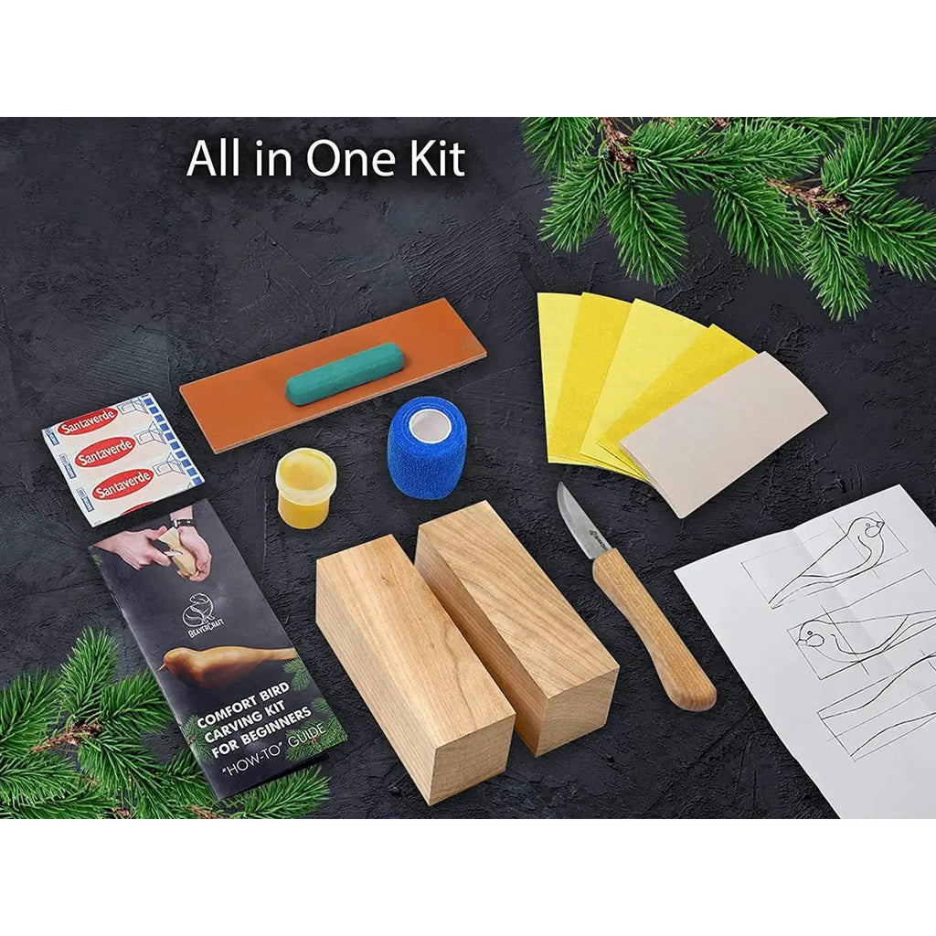 Comfort Bird Carving Whittling Kit