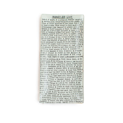 Small Rectangle Decoupage Plate