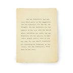 Large Deckled Edge Notebook