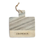 Marble and Wood Cutting/Serving Board