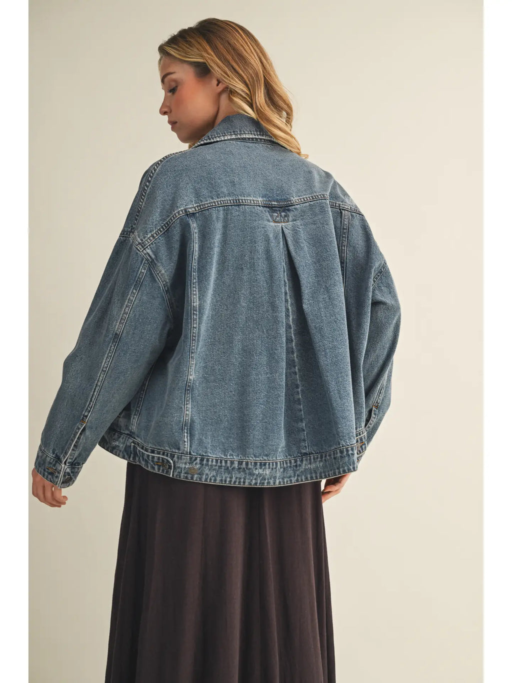Back Pleated Jacket