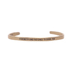 Articles of Love Collection - Brass Cuff