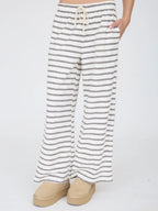 Striped Cotton Drawstring Pant