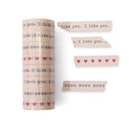 Red Hearts Sugarboo Washi Tape