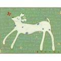 Girl Dog Art Print (Gallery Wrap)