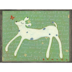 Girl Dog Art Print