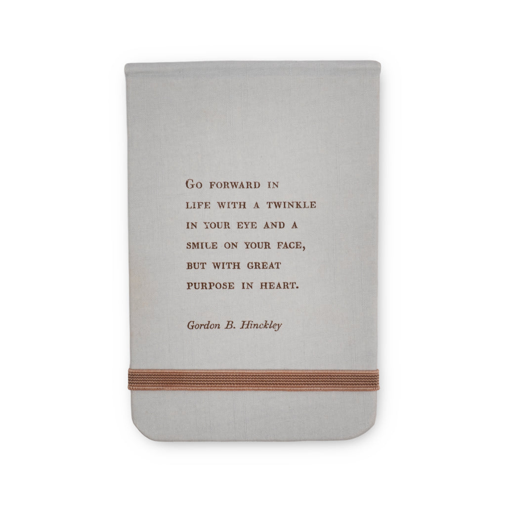 Great Purpose Fabric Notebook