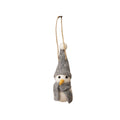 ***Cozy Snowman with Grey Hat & Scarf Ornament