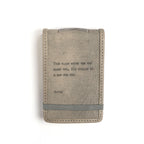 This Place Mini Signature Leather Journal - Stone