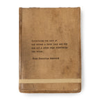 Everything You Look Signature Leather Journal - Maple
