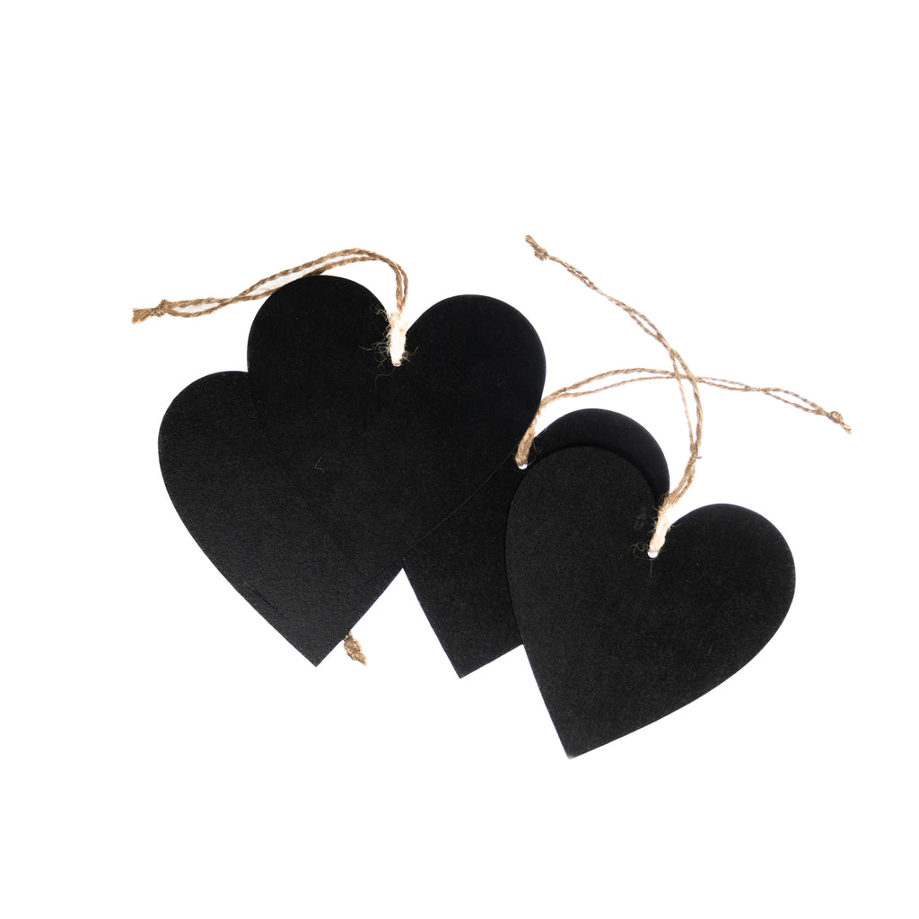 ***Reusable Heart Tags - Set of 4