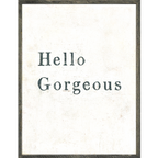 Hello Gorgeous Art Print