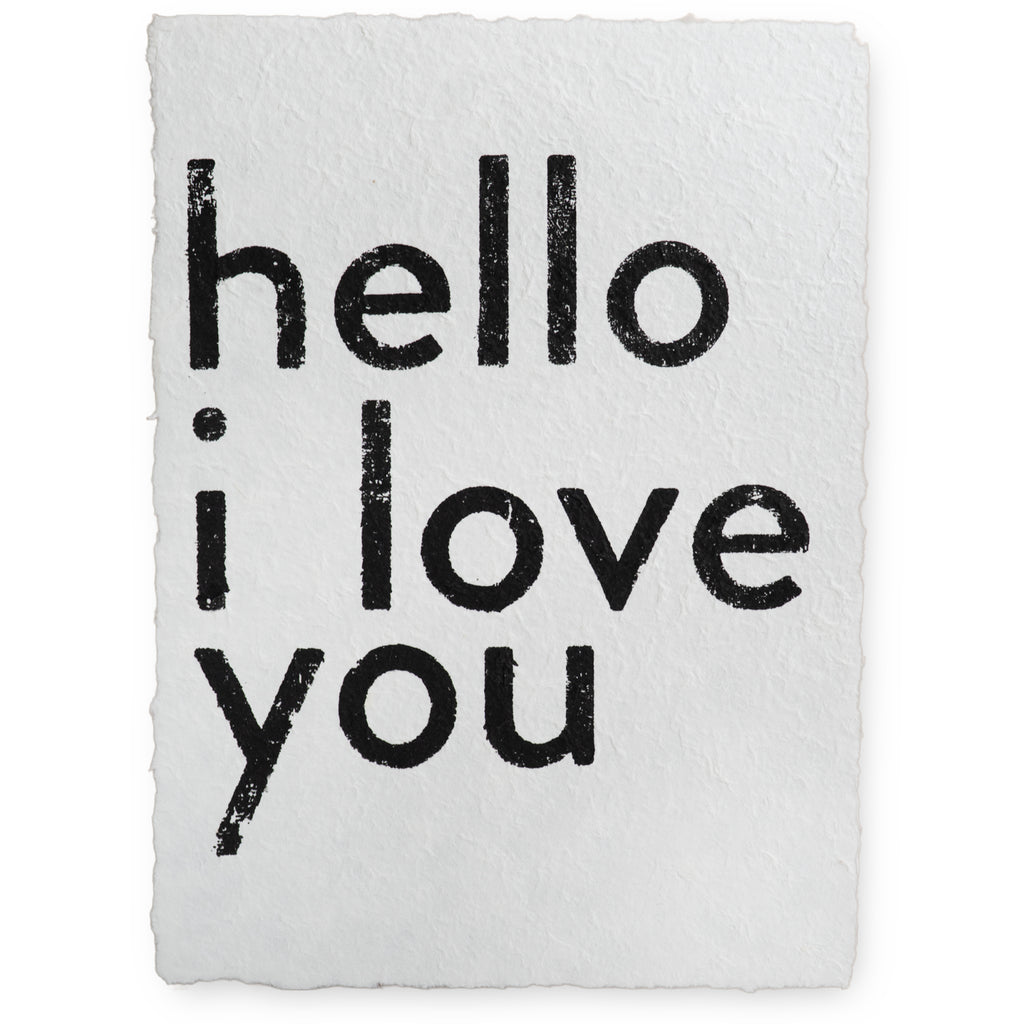 Handmade Paper Prints