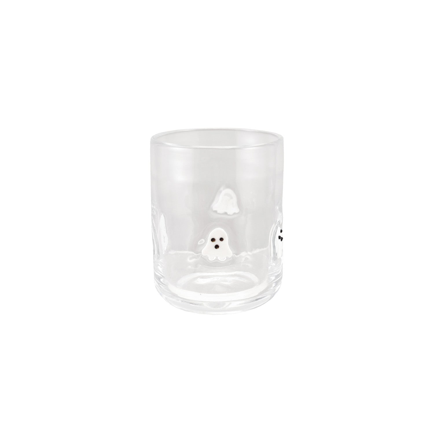 16 oz. Drinking Glass with Embedded Ghosts