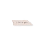 I Love You Sugarboo Washi Tape