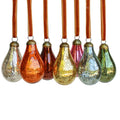 Mini Tear Drop Mercury Glass Ornament