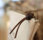 She Was Beautiful Canvas Zip Bag