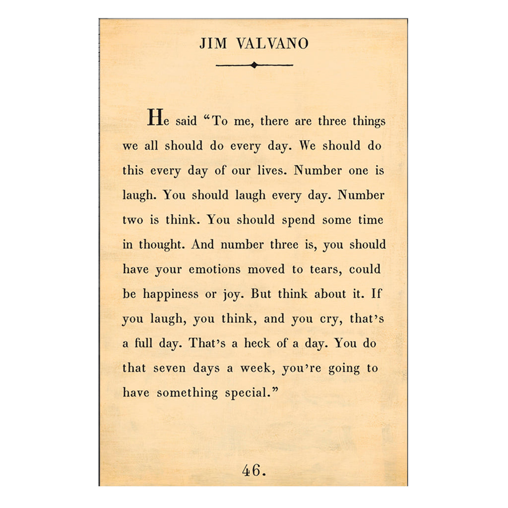 Jim Valvano Art Print - Book Collection