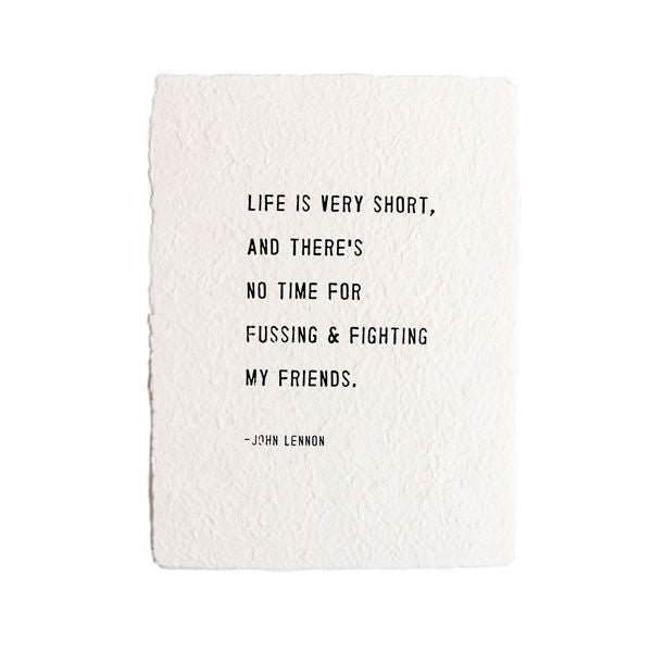 Handmade Paper Prints