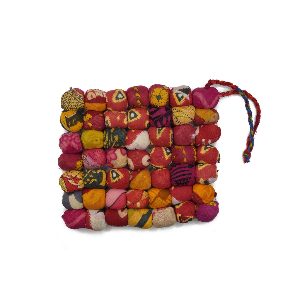 Kantha Trivet - 7"x7"