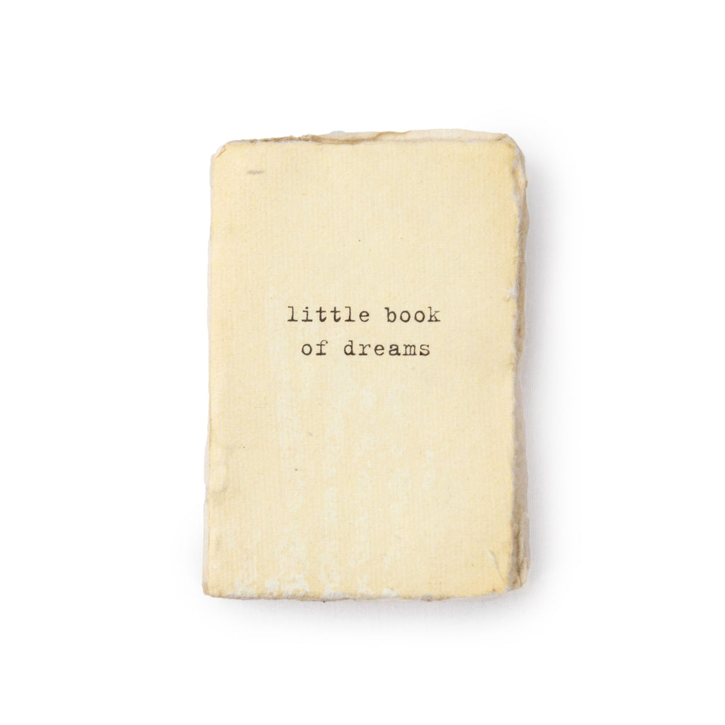 ***Little Book Of Dreams Mini Deckled Edge Notebook