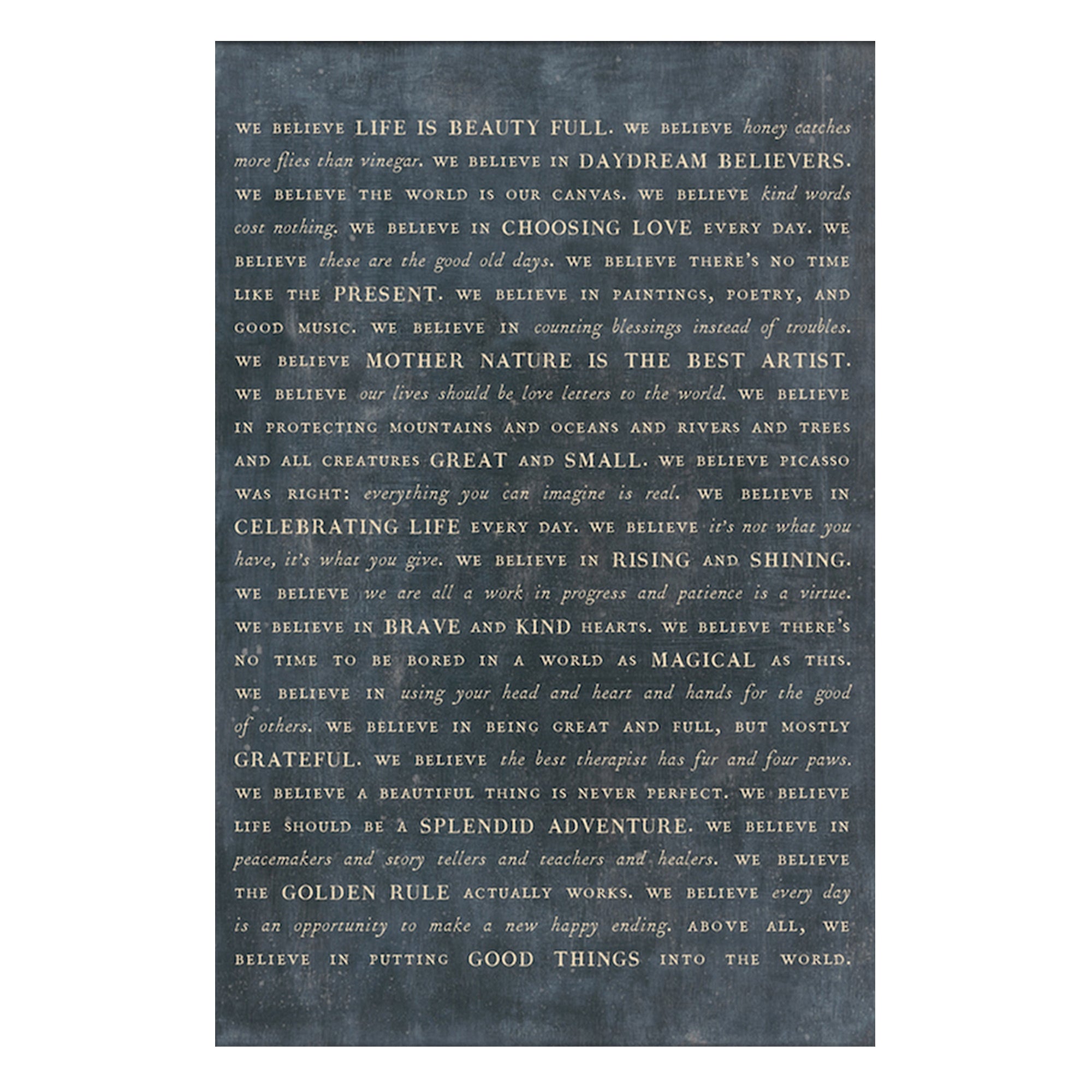 Sugarboo Manifesto - Book Collection - Art Print