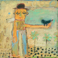 Man with Bird