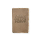 May The Sun Medium Deckled Edge Notebook - Sage