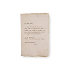 Never Stop Shining Medium Deckled Edge Notebook - Rose