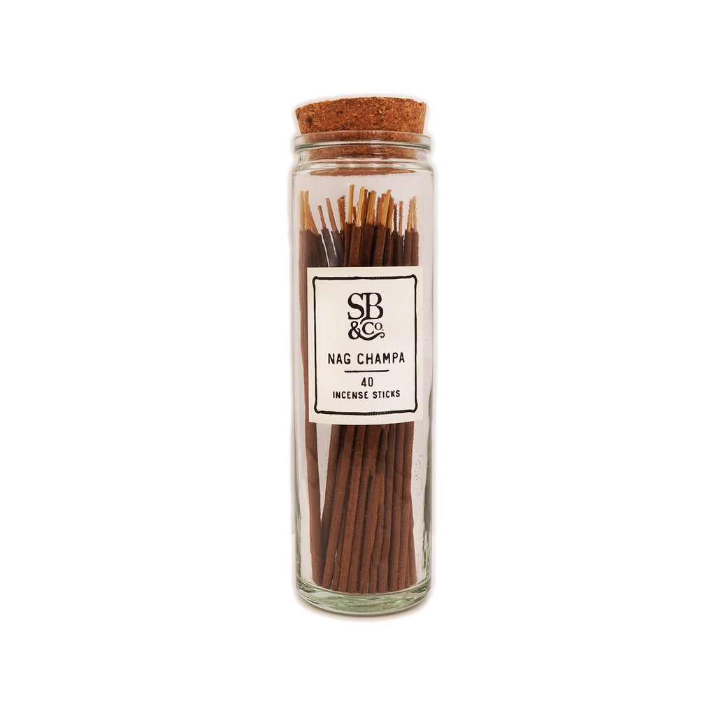 Incense in Glass Jar