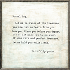 Normal Day Art Print