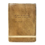 This Moment Is Your Life Signature Leather Journal - Maple
